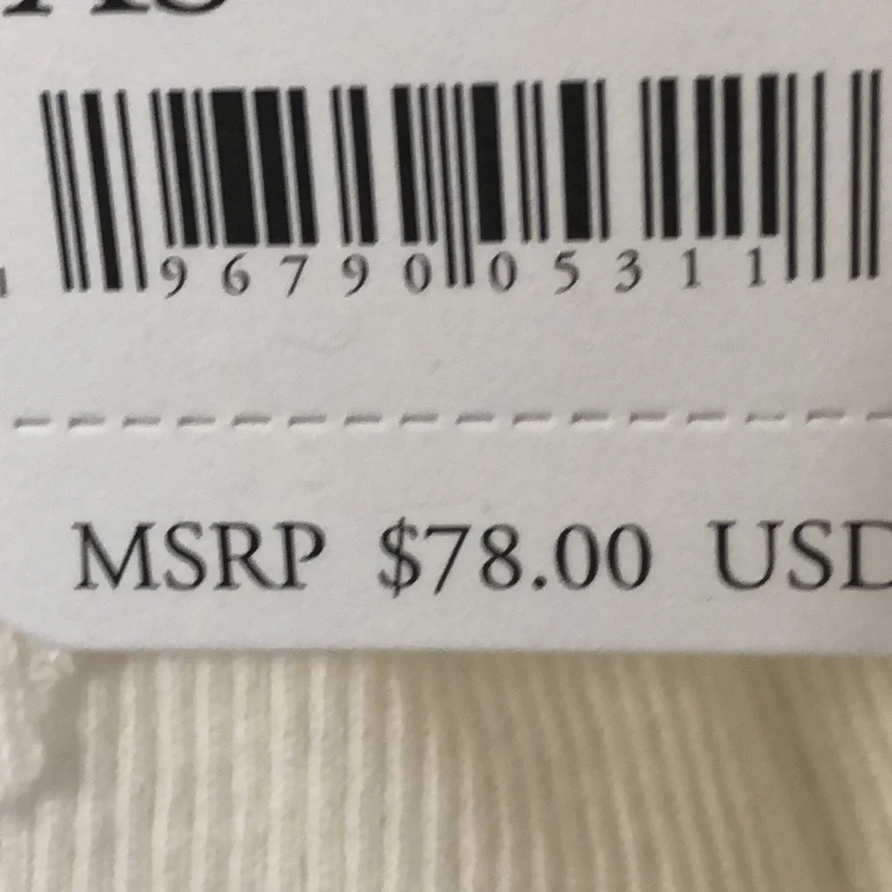 NWT Free People Santa Clara Thermal in Alabaster - Picture 10 of 14